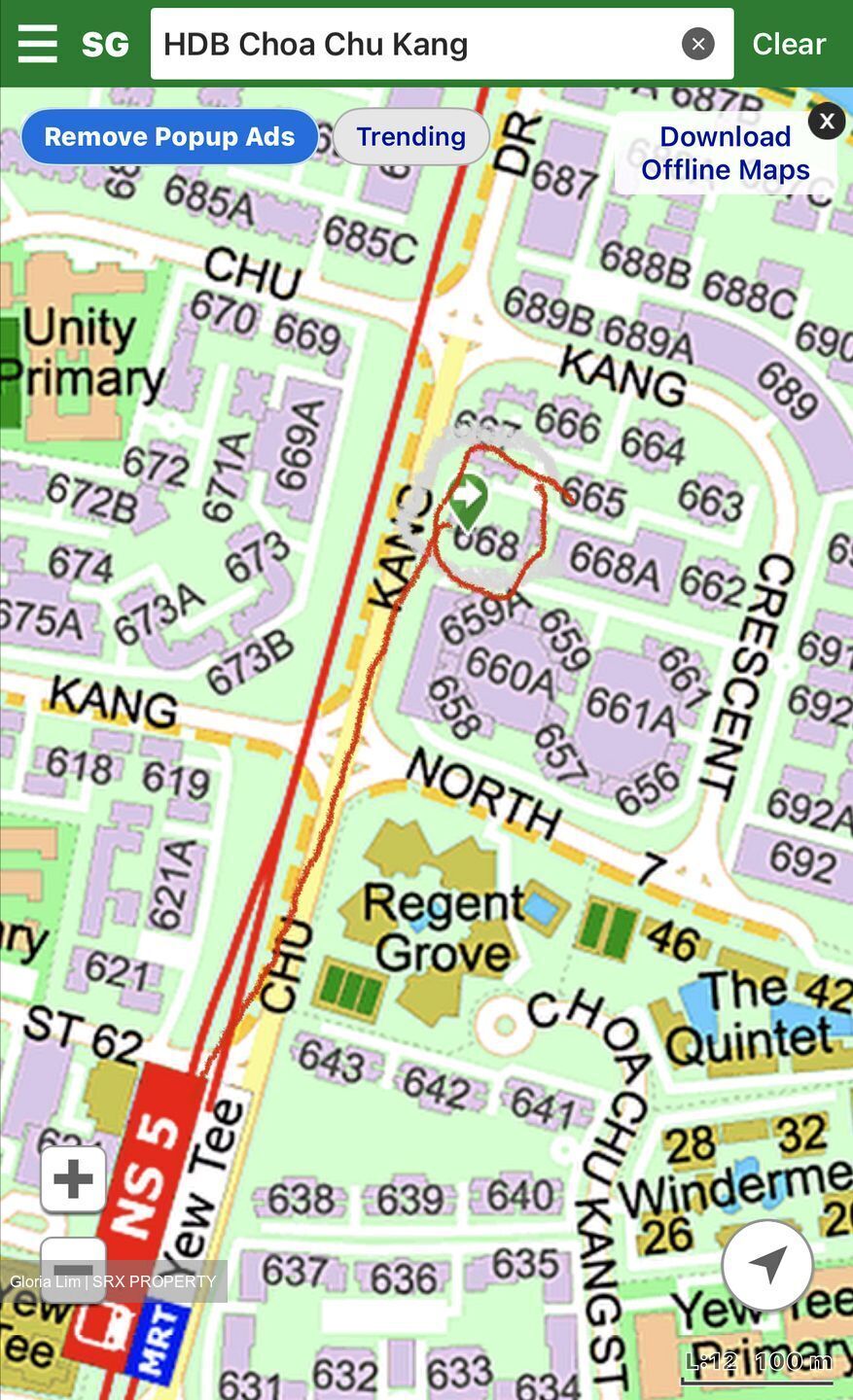 Blk 668 Choa Chu Kang Crescent (Choa Chu Kang), HDB 4 Rooms #594649791